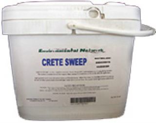 Environmental Network Crete Sweep Waterless Concrete Cleaner for