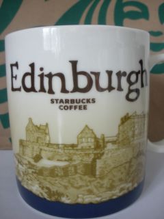 New Starbucks Edinburgh Scotland City Icon 16 oz Mug