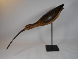 Long billed Curlew Full Size Shorebird Duck Decoy by Ken Kirby