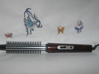 Windmere 3 4 Curling Iron Brush Styler with Long Ball Tip Bristles