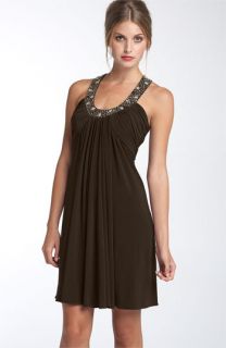 JS Boutique Jeweled Jersey Dress