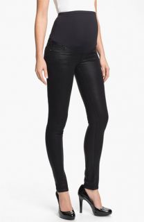 Citizens of Humanity Maternity Coated Skinny Jeans (Black)