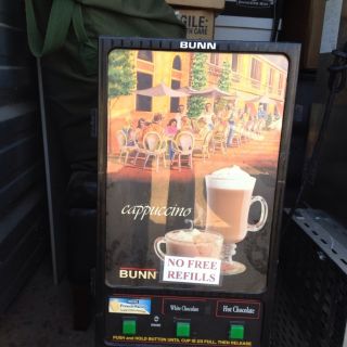 FMD 3 Cappuccino Hot chocolate Machine three head coffee curtis brewer