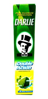 DARLIE DOUBLE ACTION TOOTHPASTE PLUS FLUORIDE 2 MINT POWERS TRAVEL