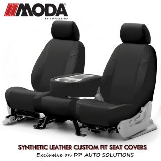  Moda Synthetic Leather Custom Fit Seat Covers Front Row