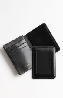 Bosca Hugo Bosca   Old Leather Front Pocket ID Wallet