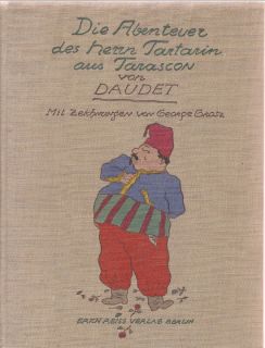   GEORGE GROSZ illustrations JOHN HEARTFIELD book design DAUDET German