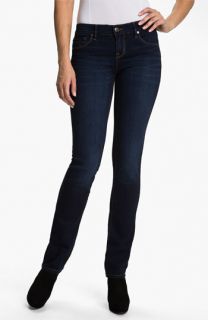 Isaac Mizrahi Jeans Emma Straight Leg Jeans (Tribeca Wash)