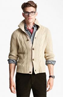 Jack Spade McGrady Lambswool Cable Knit Sweater