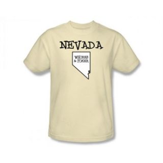 State of Nevada Whores and Poker Funny T Shirt Tee