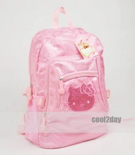  Cute Pink Large Cat Lovely Bag Backpack School Student Tote Bag