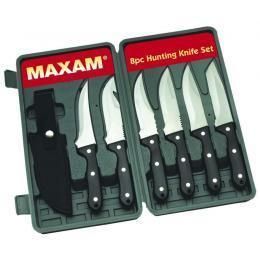 Maxam 8 pc Hunting Knife Set