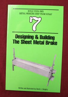 Designing and Building The Sheet Metal Brake by Davi 1878087061