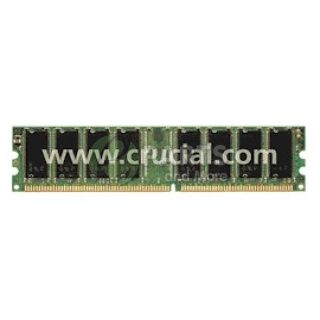 Crucial Memory 1GB PC3200 DDR SDRAM DIMM 184 Pin 400MHz CL3 Non ECC