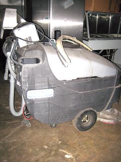 This Advance Warrior Floor Scrubber with Total Clean Technology, is
