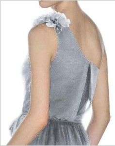 cynthia rowley 8005 bridesmaid dress platinum 8 l