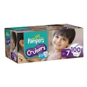 Pampers Cruisers Diapers Size 7 Count 100 Cheap Price