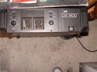 Peavey CS 800 Stereo Power Amplifier