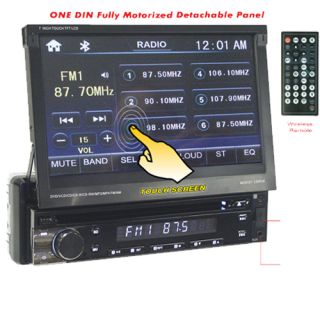 NS994 in Dash 300Watt 7 Touch Screen MONITOR1 DIN DVD CD Am FM USB SD