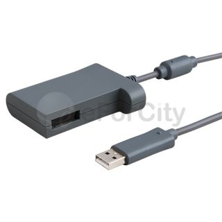 Gray Hard Drive HD Data Transfer Cord Cable Link US for Xbox 360