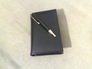 David Allen Leather Notetaker Wallet GTD Tools by At A Glance