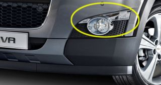 2011 2012 Chevy Holden Captiva Fog Lamp Chrome Cover Part 2P Set