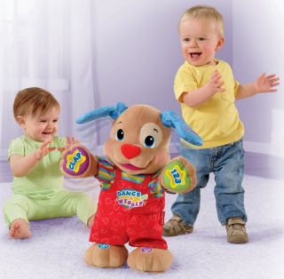 Fisher Price Dance Play Laugh Learn Plush Dog Puppy 9 36 Months