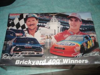  EARNHARDT JEFF GORDON BRICKYARD 400 WINNER NASCAR 1 24 SCALE MODEL CAR