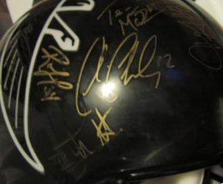 Super Bowl XXXIII 1998 Atlanta Falcons Team Signed Autographed NFL