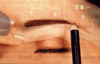 4pcs DIY Eyebrow Stencils Make Up Brow Enhancers Template Shaping