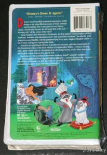 Walt Disney Masterpiece Pocahontas VHS New SEALED