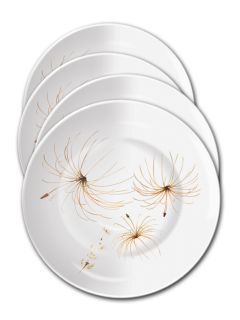 Slimware Dandelion Dream Set of 4 Portion Conscious Dinner Plates