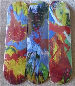 Supreme Damien Hirst Box Skateboard Deck Free Sticker