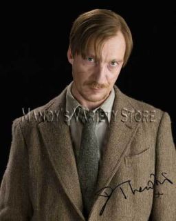 David Thewlis Preprint Autograph Remus Lupin Harry Potter
