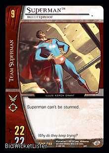 You are bidding on Vs System   DC Worlds Finest   Superman