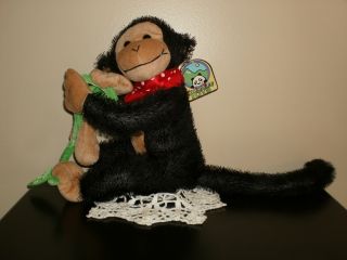 Brand New with Tags Monkey Clutching a Vine by Peek A Boo Toys