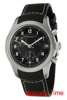 hamilton khaki chronograph men s luxury watch h68582333