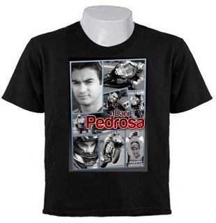 Daniel Dani Pedrosa MotoGP T Shirts Professional Motorcycle Rancing