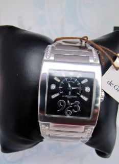 De Grisogono Complete New Ladys Diamond Watch Black D Tino Acier