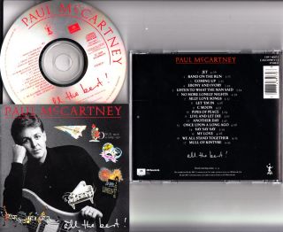 Paul McCartney Wings All The Best 1992 CD Greatest Hits of Beatles