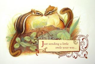 DaySpring Chipmunks Inspirational Sending A Smile Encouragement