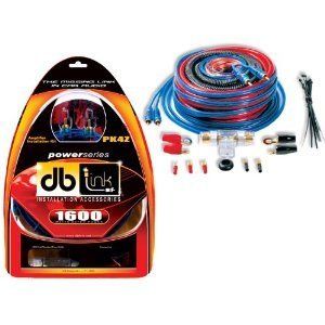 DB Link PK4Z 4 Gauge Power Series Amplifier Installation Kit Brand New