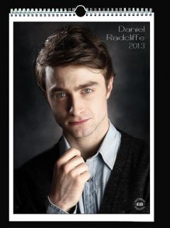Daniel Radcliffe 2013 Wall Holiday Calendar Harry Potter