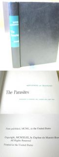 The Parasites 1950 Daphne Du Maurier 1st Ed