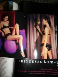 French Elle 10 2007 Daria Werbowy Lingerie Booklet