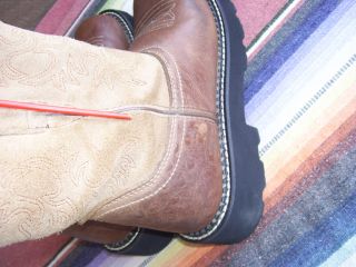 Womens Ariat Fat Baby Brown Western Boots 7 5 B D180
