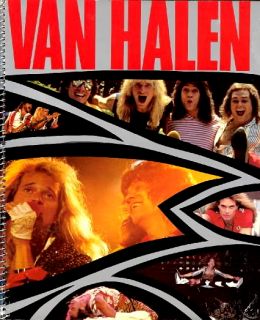 Van Halen 1984 U s Tour Spiral Concert Program Book