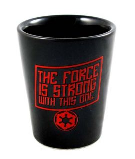 Star Wars Darth Vader Force Strong Ceramic Shot Glass