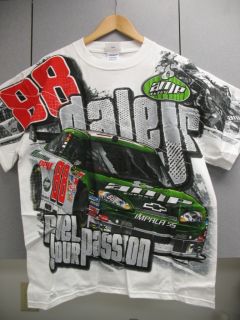 Dale Earnhardt Jr Amp Total Print T Shirt by Chase