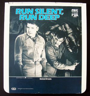  Run Silent Run Deep RARE Videodisc